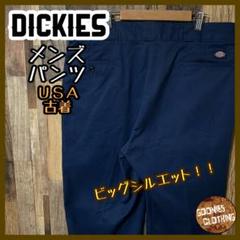 ネイビー ワーク チノ メンズ 2XL ディッキーズ パンツ USA古着