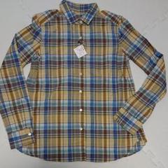 《新品》ROPE チェックシャツ 黄色