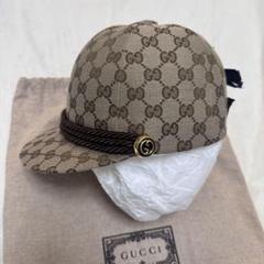 GUCCI GGパターン キャスケット ベージュ ベージュ系 GUCCI(グッチ) ハンチング・キャスケット(レディース