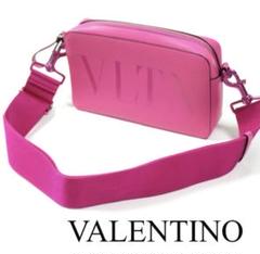 関税送料込 VALENTINO GARAVANI レザー クロスボディバッグ VALENTINO VLTN レザー クロスボディバッグ ピンクPP - メルカリ