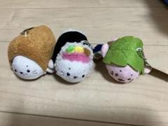 マザーガーデン　しろたん　ぬいぐるみキーホルダー　いなり寿司　太巻き　桜餅