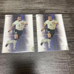 Jカード2002 SERIES1 藤田俊哉 ジャージカード トレーディングカード 藤田俊哉 日本代表 Jリーグ ゴールド