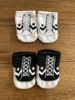 シューズデザイン ベビー靴下 2足セット
