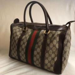 オールドGUCCI ボストンバッグ