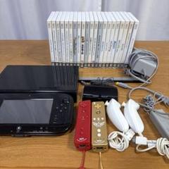 Wii U 本体 wiiゲームソフト付き(21本)