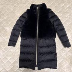 ♦︎美品♦︎HERNO ヘルノ　エコファー 切り替え ダウンジャケット　ブラック ♦︎美品♦︎HERNO ヘルノ エコファー 切り替え ダウン