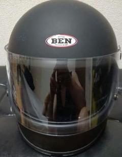 BEN フルフェイスヘルメット マットブラック カルドインカム付き即決6666円 BEN フルフェイスヘルメット マットブラック カルドインカム付き