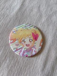 アイカツ! 5thグリッター 缶バッジ　虹野ゆめ