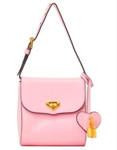 MOSCHINO モスキーノ ハートロック ミニ ハンドバッグ ピンク