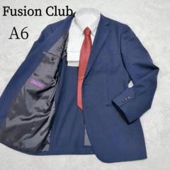 Fusion Club A6 ネイビー メンズジャケット ビジネス ストライプのサムネイル