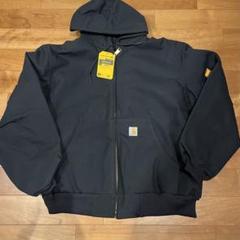 新品同様❗️貴重なアメリカ製、Carhartt アクティブジャケット　ブラック S 2025年最新】carhartt アクティブジャケット usaの人気アイテム