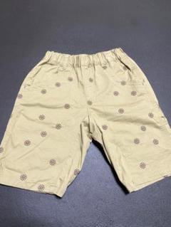 ブリーズ　花柄刺繍ハーフパンツ