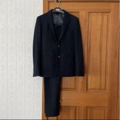 【美品】TOMORROWLAND BLUE WORKビジネススーツ TOMORROWLANDトゥモローランドダークブルー スーツ セット