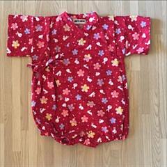 甚平 ロンパース 女の子　80cm