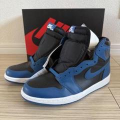 新品未使用品　Nike Air Jordan 1 ダークマリーナ　27㎝ 2025年最新】air jordan 1 high 27 マリーナブルーの人気