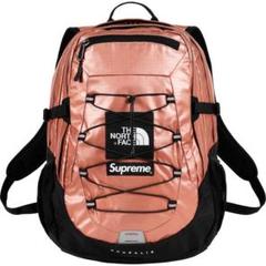 supreme シュプリーム×ノースフェイス バックパック ローズゴールド