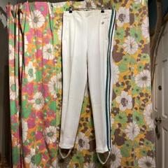 80s 70s MIZUNO 美津野　スーパースター トラックパンツ　ライン入り
