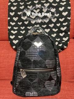未使用】Think Bee! リュック ドット柄 大容量 軽量 - バッグ