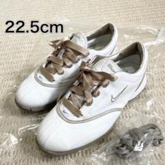 22.5cm ナイキゴルフ シューズ 白 スパイク