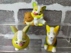 【美品】　ポケモンキッズ　指人形　ワンパチ　パルスワン　イーブイ&ワンパチ