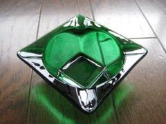 ファイヤーキング・フォレストグリーン　アシュトレイ ２点セット Fire-King アシュトレー灰皿（Green）3個セット - FireKing Store