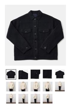 【専用】メゾンカレmaison carree WOOL G-Jyan ブラウン WOOL G-JyanBROWN - maisoncarree