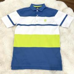 【極美品】フットジョイ　ゴルフ　ドライストレッチ　ポロシャツ　M 速乾