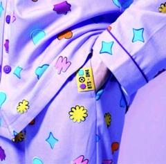 【最大2割引き✌︎】BTS ブルー パジャマ ルームウェア JIN サイズ：L 2025年最新】bts jin ジン パジャマ lの人気アイテム - メルカリ