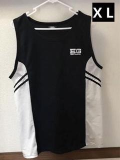 EG EDGE INDUSTRY タンクトップ ブラック×ホワイト XLサイズ