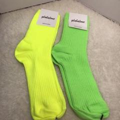 BALENCIAGA 蛍光イエロー テニスソックス⭐︎靴下 新品未使用 Amazon.co.jp: [APOSITV] 靴下 蛍光色 メンズ ソックス ネオン