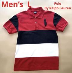 Polo Ralph Lauren ポロシャツ レッド/ブラック/ホワイト 美品