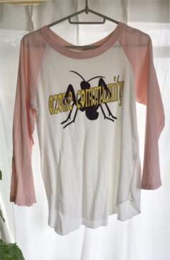 オゾンコミュニティ　蟻Tシャツ　ラグラン七分袖