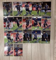 サッカー　日本代表カード　日本代表選手カード