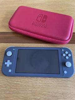 【3点セット】Switch Lite グレー 本体 + ケース + 充電器セット