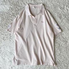 パパス 美品 papas+ ポロシャツ M pink