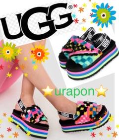 ✨激レア✨超美品✨22～22.5✨UGG✨Disco Checks Slide Disco Checker Slide | UGG® Official