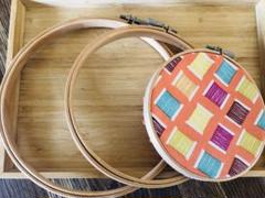 木製刺繍枠 12cm・15cm・18cm3点セット