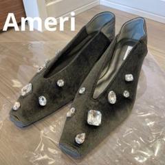 【美品】アメリ　Ameri リボンバレッタシューズL 美品】アメリ Ameri リボンバレッタシューズL - メルカリ