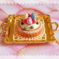 ハンドメイド　アリスピンクスイーツ　ミニチュアスイーツ　ドールハウス　シルバニア m60376406159_1.jpg?1710479441