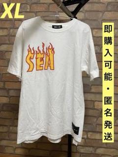 【XL】WIND AND SEA × THRASHER コラボ ファイヤーロゴ
