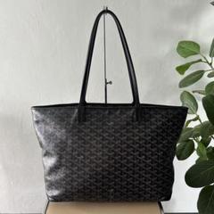 【極美品】 ゴヤール アルトワ GM GOYARD ARTOIS ブラック GOYARD - 極美品 GOYARD ゴヤール アルトワGM バッグ トート