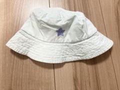 F.O.インターナショナル　帽子　ハット　水色　ドット