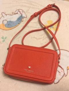 テッドベイカー　ショルダーバッグ　スマホショルダー　赤