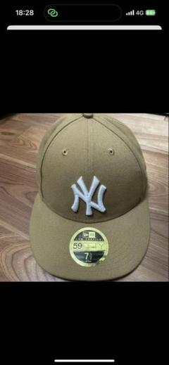 New Era ニューヨーク・ヤンキース 59FIFTY キャップ ベージュ