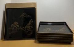 輪島塗 惣黒 会席本膳 お椀 御膳 御膳セット （4セット）