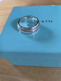 Tiffany & Co. リング グルーブドダブルライン 7 号 TIFFANY&Co. ティファニー グルーブド ダブルラインリング 指輪