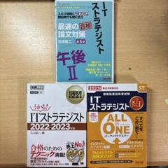 ITストラテジスト　合格セット 2025年度版 ALL IN ONE パーフェクトマスター ITストラテジスト