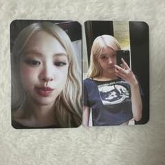 blackpink ロゼ ポップアップ popup 特典 トレカ セット - メルカリ