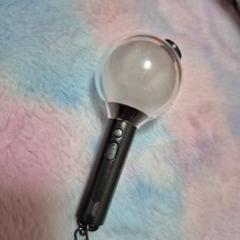 BTS ペンライトキーリング アミボム BTS アミボム キーリング/ペンライト/キーホルダー/初代/電池