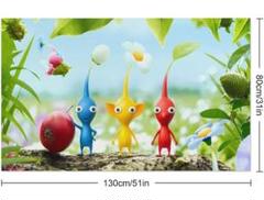 ピクミン ジュニアバスタオル 40×110cm 綿100% 制菌加工